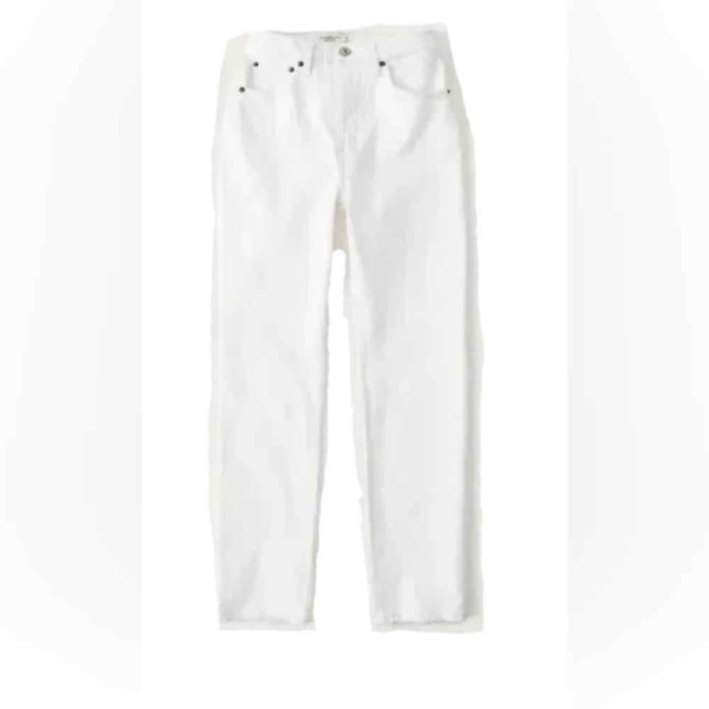 Abercrombie 90's straight ultra high rise jeans